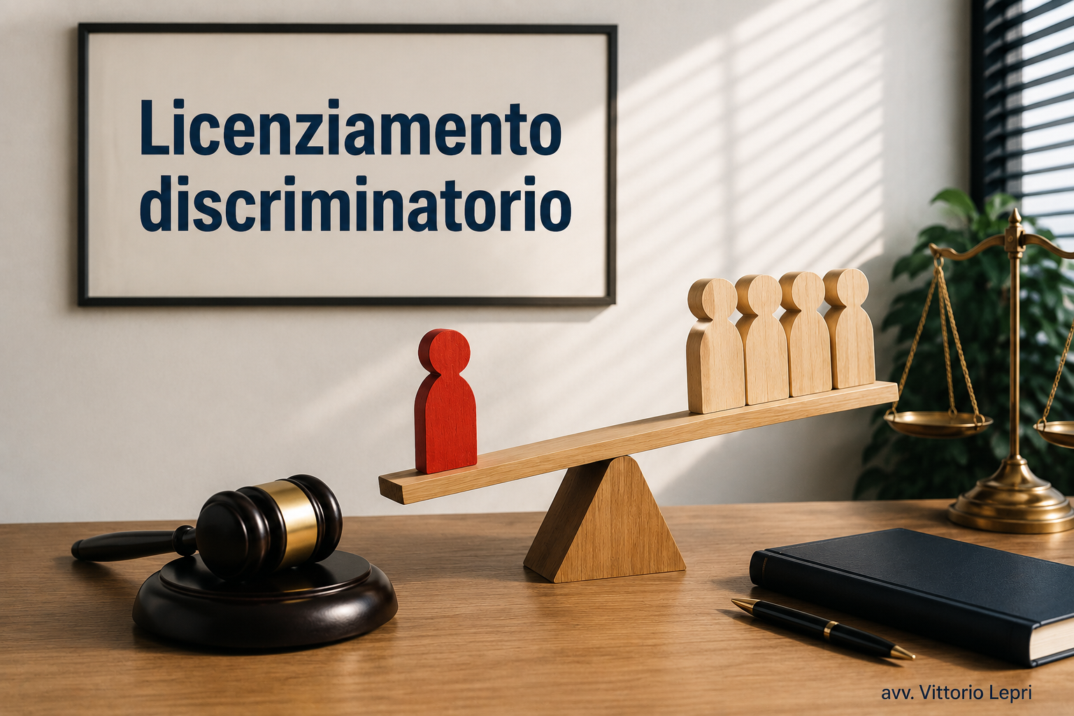 Licenziamento discriminatorio: lavoratore isolato rispetto agli altri dipendenti