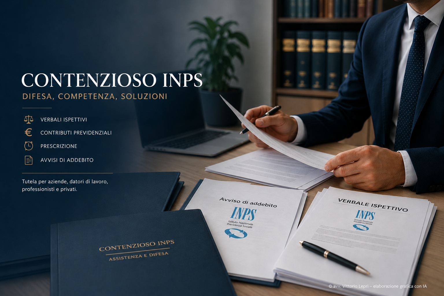 contenzioso inps: avviso di addebito e verbale ispettivo